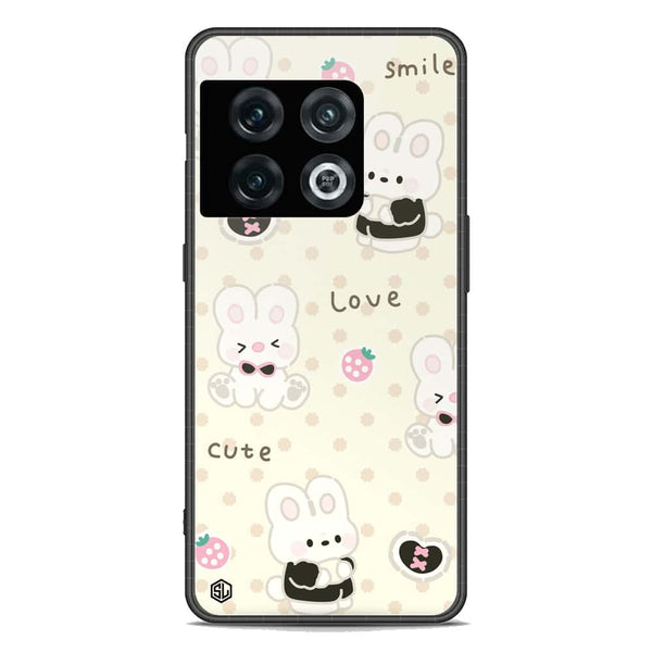 Cute Chic Series Soft Phone Case - Premium Glass Case - Design 4 - OnePlus 10 Pro