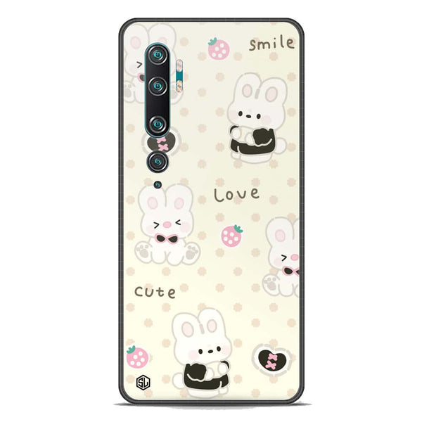 Cute Chic Series Soft Phone Case - Premium Glass Case - Design 4 - Xiaomi Mi Note 10 Pro