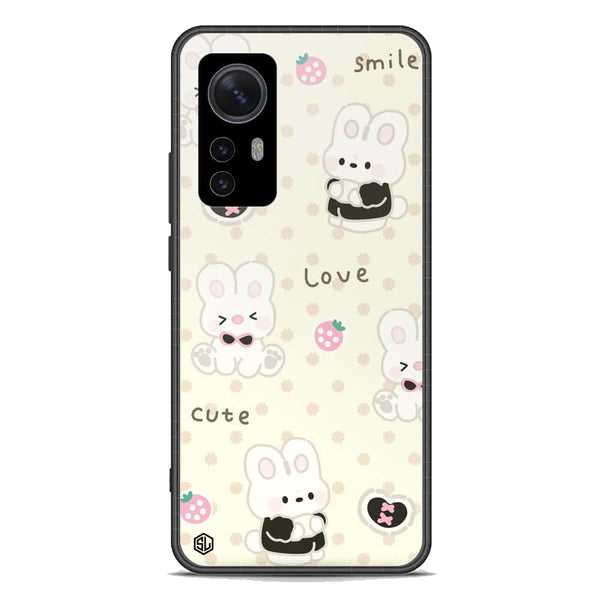 Cute Chic Series Soft Phone Case - Premium Glass Case - Design 4 - Xiaomi 12S Pro