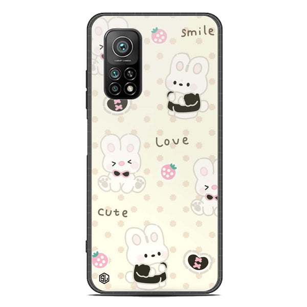 Cute Chic Series Soft Phone Case - Premium Glass Case - Design 4 - Xiaomi Mi 10T Pro