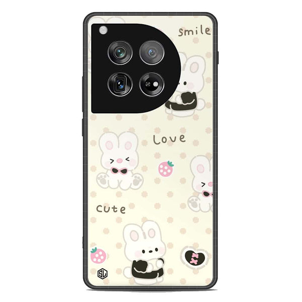 Cute Chic Series Soft Phone Case - Premium Glass Case - Design 4 - OnePlus 12