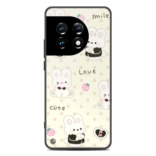 Cute Chic Series Soft Phone Case - Premium Glass Case - Design 4 - OnePlus Ace 2 Pro