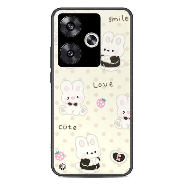 Cute Chic Series Soft Phone Case - Premium Glass Case - Design 4 - Xiaomi Poco F6