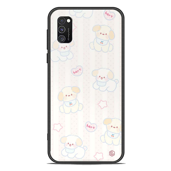 Cute Chic Series Soft Phone Case - Premium Glass Case - Design 5 - Samsung Galaxy A03s