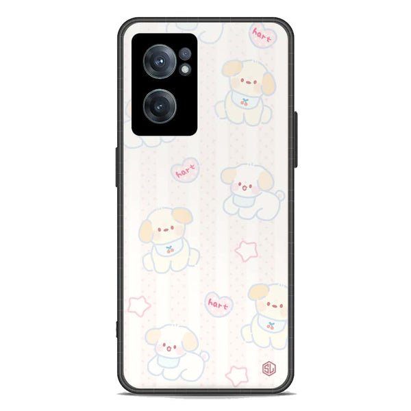 Cute Chic Series Soft Phone Case - Premium Glass Case - Design 5 - OnePlus Nord CE 2 5G