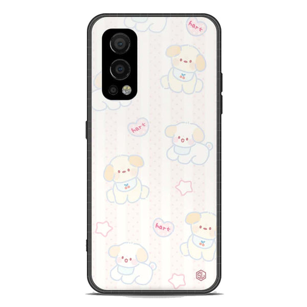 Cute Chic Series Soft Phone Case - Premium Glass Case - Design 5 - OnePlus Nord 2