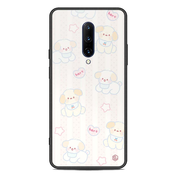 Cute Chic Series Soft Phone Case - Premium Glass Case - Design 5 - OnePlus 7 Pro