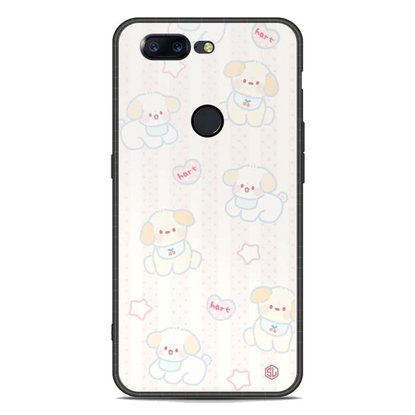 Cute Chic Series Soft Phone Case - Premium Glass Case - Design 5 - OnePlus 5T