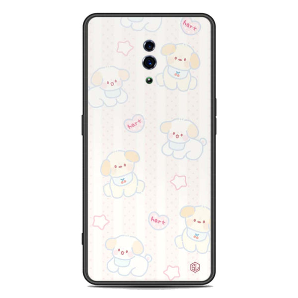 Cute Chic Series Soft Phone Case - Premium Glass Case - Design 5 - Oppo Reno