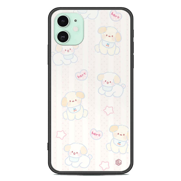 Cute Chic Series Soft Phone Case - Premium Glass Case - Design 5 - iPhone 11