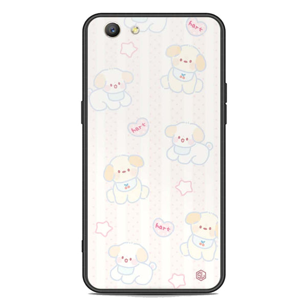 Cute Chic Series Soft Phone Case - Premium Glass Case - Design 5 - Oppo A59