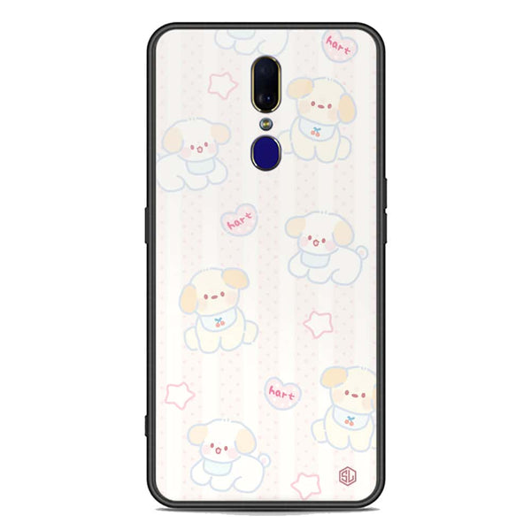 Cute Chic Series Soft Phone Case - Premium Glass Case - Design 5 - Oppo A9 / A9x