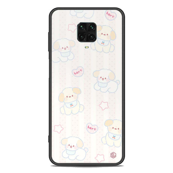 Cute Chic Series Soft Phone Case - Premium Glass Case - Design 5 - Xiaomi Redmi Note 9 Pro