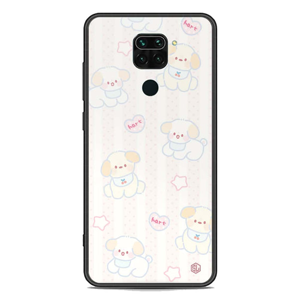 Cute Chic Series Soft Phone Case - Premium Glass Case - Design 5 - Xiaomi Redmi Note 9