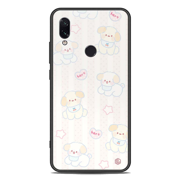 Cute Chic Series Soft Phone Case - Premium Glass Case - Design 5 - Xiaomi Redmi Note 7 Pro