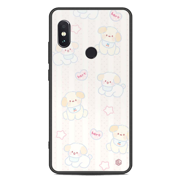 Cute Chic Series Soft Phone Case - Premium Glass Case - Design 5 - Xiaomi Redmi Note 5 Pro