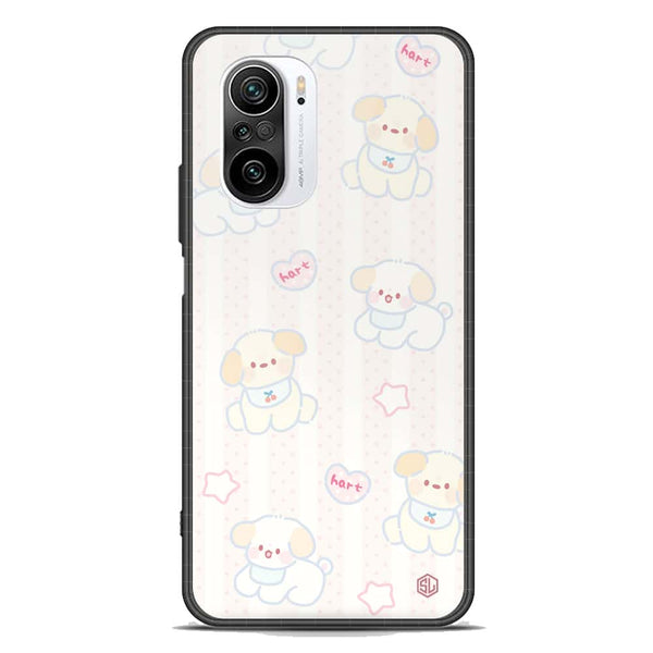 Cute Chic Series Soft Phone Case - Premium Glass Case - Design 5 - Xiaomi Redmi K40 Pro