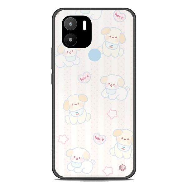 Cute Chic Series Soft Phone Case - Premium Glass Case - Design 5 - Xiaomi Redmi A1 Plus