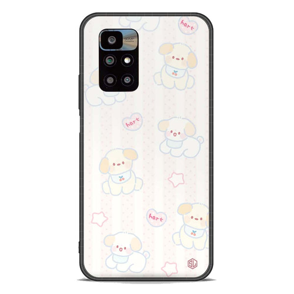 Cute Chic Series Soft Phone Case - Premium Glass Case - Design 5 - Xiaomi Redmi 10 Prime