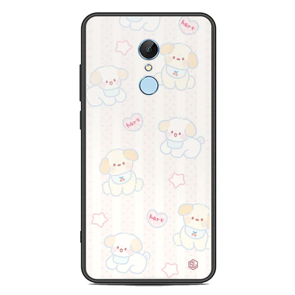 Cute Chic Series Soft Phone Case - Premium Glass Case - Design 5 - Xiaomi Redmi 5