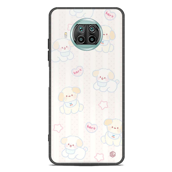 Cute Chic Series Soft Phone Case - Premium Glass Case - Design 5 - Xiaomi Mi 10T Lite