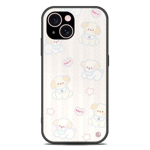 Cute Chic Series Soft Phone Case - Premium Glass Case - Design 5 - iPhone 15 Plus