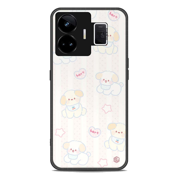 Cute Chic Series Soft Phone Case - Premium Glass Case - Design 5 - Realme GT Neo 5