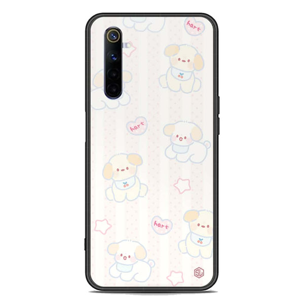 Cute Chic Series Soft Phone Case - Premium Glass Case - Design 5 - Realme 6