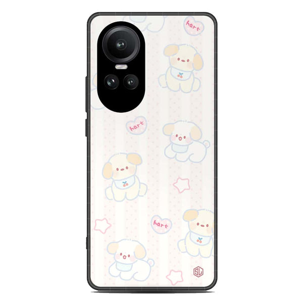 Cute Chic Series Soft Phone Case - Premium Glass Case - Design 5 - Oppo Reno 10 Pro