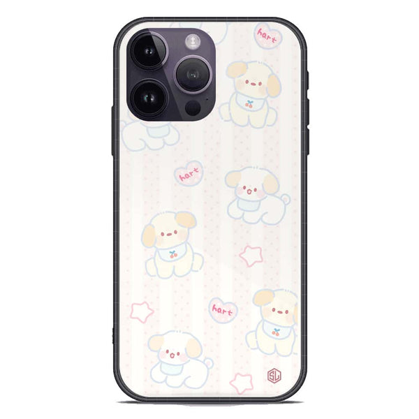 Cute Chic Series Soft Phone Case - Premium Glass Case - Design 5 - iPhone 14 Pro