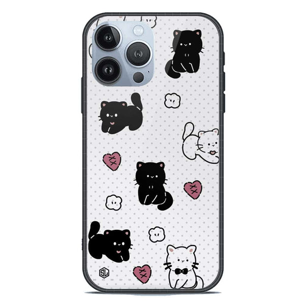 Cute Chic Series Soft Phone Case - Premium Glass Case - Design 6 - iPhone 13 Pro