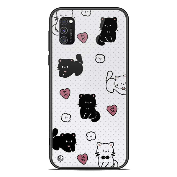 Cute Chic Series Soft Phone Case - Premium Glass Case - Design 6 - Samsung Galaxy A03s