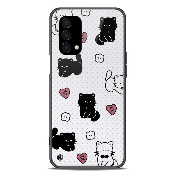 Cute Chic Series Soft Phone Case - Premium Glass Case - Design 6 - OnePlus Nord N200 5G