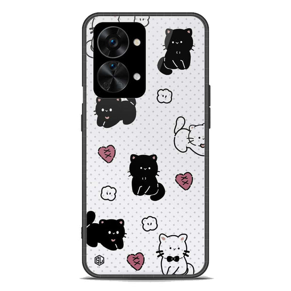 Cute Chic Series Soft Phone Case - Premium Glass Case - Design 6 - OnePlus Nord 2T