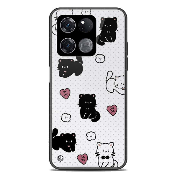 Cute Chic Series Soft Phone Case - Premium Glass Case - Design 6 - OnePlus Ace Racing