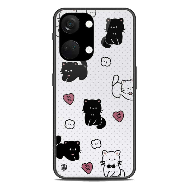 Cute Chic Series Soft Phone Case - Premium Glass Case - Design 6 - OnePlus Ace 2V