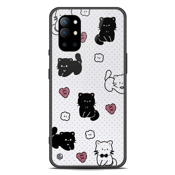 Cute Chic Series Soft Phone Case - Premium Glass Case - Design 6 - OnePlus 9R