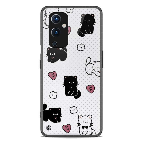 Cute Chic Series Soft Phone Case - Premium Glass Case - Design 6 - OnePlus 9