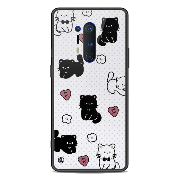 Cute Chic Series Soft Phone Case - Premium Glass Case - Design 6 - OnePlus 8 Pro