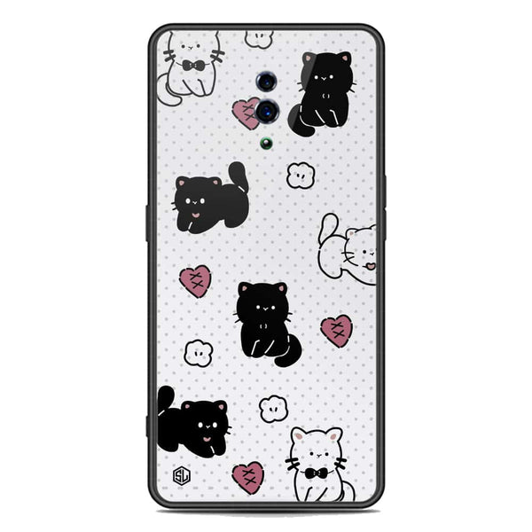 Cute Chic Series Soft Phone Case - Premium Glass Case - Design 6 - Oppo Reno