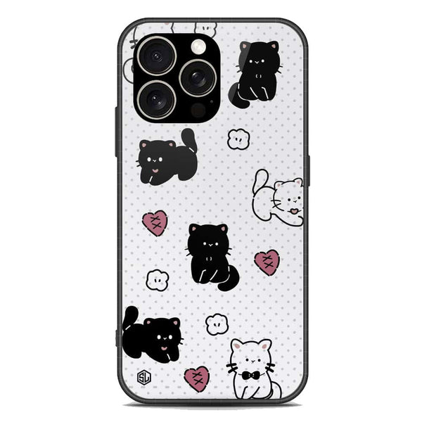 Cute Chic Series Soft Phone Case - Premium Glass Case - Design 6 - iPhone 15 Pro Max