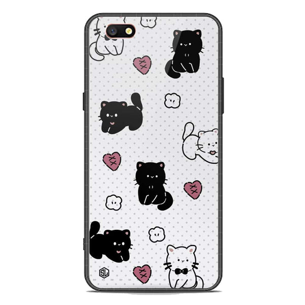 Cute Chic Series Soft Phone Case - Premium Glass Case - Design 6 - Oppo F3