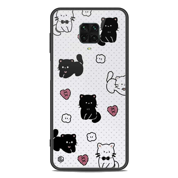 Cute Chic Series Soft Phone Case - Premium Glass Case - Design 6 - Xiaomi Redmi Note 9 Pro