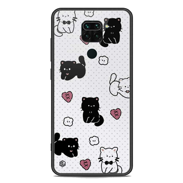 Cute Chic Series Soft Phone Case - Premium Glass Case - Design 6 - Xiaomi Redmi Note 9