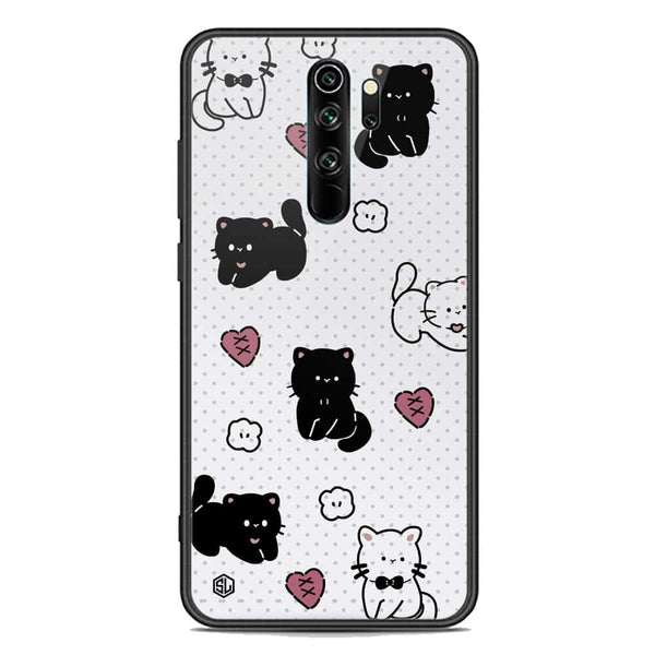 Cute Chic Series Soft Phone Case - Premium Glass Case - Design 6 - Xiaomi Redmi Note 8 Pro