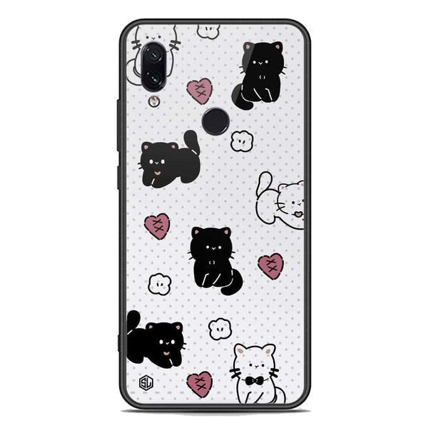 Cute Chic Series Soft Phone Case - Premium Glass Case - Design 6 - Xiaomi Redmi Note 7 Pro