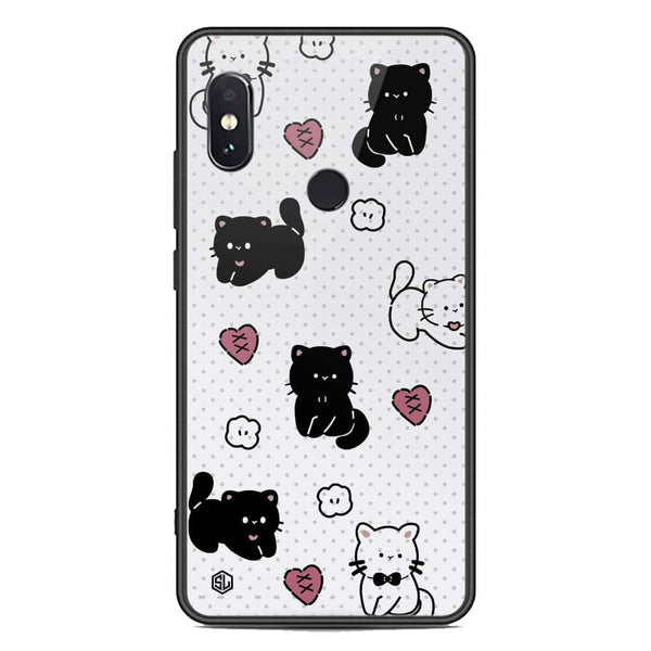 Cute Chic Series Soft Phone Case - Premium Glass Case - Design 6 - Xiaomi Redmi Note 5 Pro