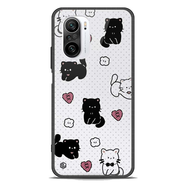 Cute Chic Series Soft Phone Case - Premium Glass Case - Design 6 - Xiaomi Redmi K40 Pro