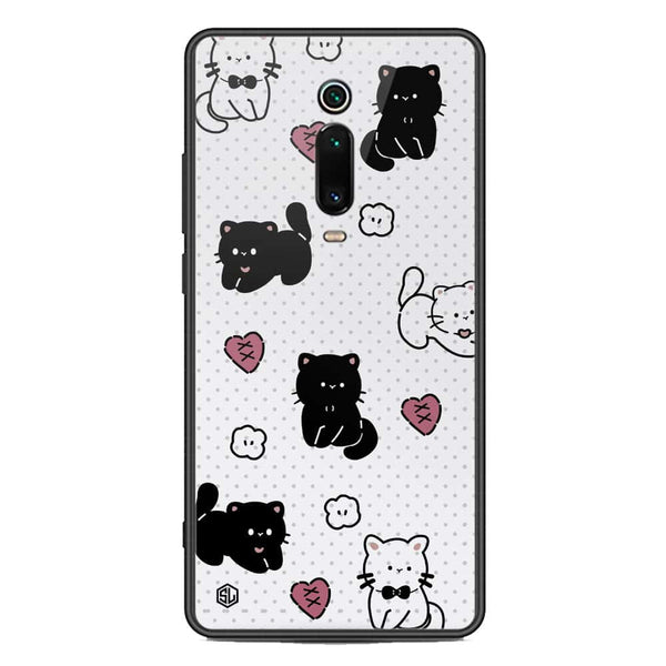 Cute Chic Series Soft Phone Case - Premium Glass Case - Design 6 - Xiaomi Redmi K20