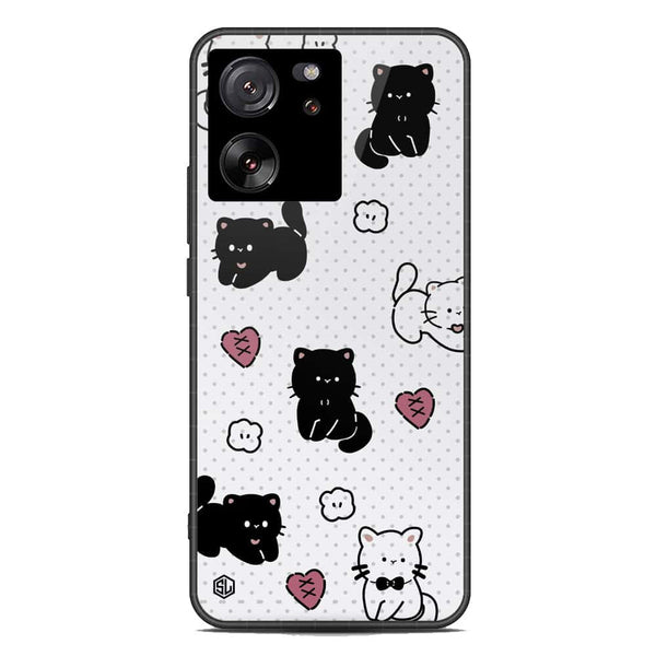 Cute Chic Series Soft Phone Case - Premium Glass Case - Design 6 - Xiaomi 13T